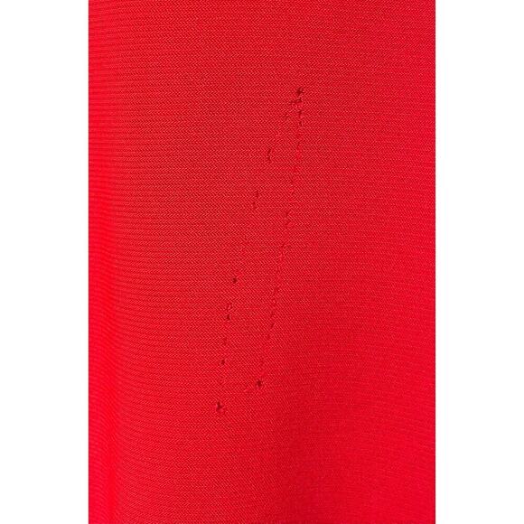 Ieena for Mac Duggal Red Formal Maxi Dress Size 4 Crystal Details Prom Wedding - Picture 13 of 13